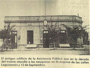 Asistencia pública en Neuquén - década del 30