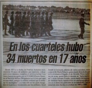 Artículo diario Clarín