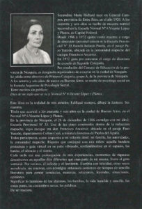 Este libro es la realidad de mis anhelos. Edifiqué siempre, dibujé la fantasía: Ser Maestra