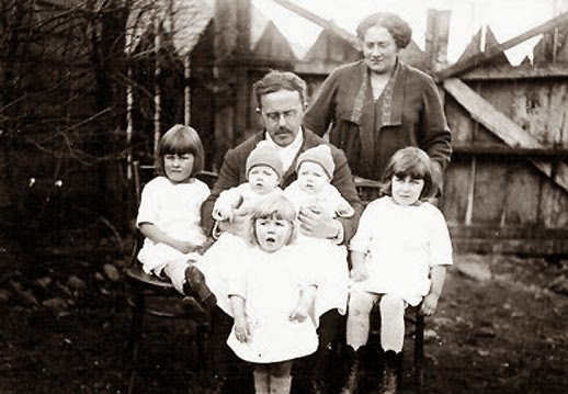 Rodolfo Koessler y familia