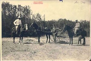 Adolfo, Alberto y Eugenio Plottier - 1909
