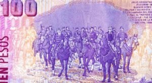 El gobierno encargó al pintor uruguayo Juan Manuel Blanes un cuadro alegórico a la conquista del "desierto". El resultado fue un óleo sobre tela que mide 7,10 metros de largo por 3,55 metros de alto. Blanes lo concluyó en 1896. Se halla expuesto en el Museo Histórico Nacional en Buenos Aires. Los billetes de cien pesos actuales recrean esa imagen.