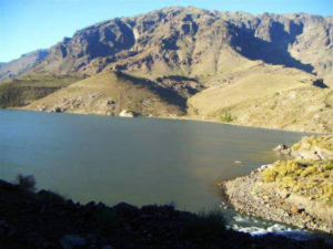 Foto de la laguna Cari Lauquen (2010)