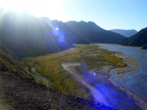 Foto de la laguna Cari Lauquen (2010)