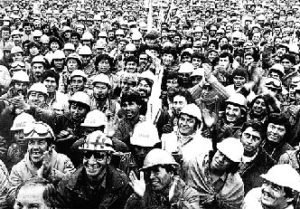 Las asambleas y movilizaciones de los obreros de Piedra del Aguila eran multitudinarias y, además, soberanas en sus decisiones.