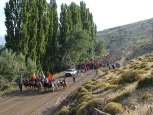 La Fiesta de San Sebastián en Las Ovejas, en el norte de la Provincia de Neuquén, se organiza todos los años entre los días 10 al 20 de enero inclusive. Esta celebración tiene una antigüedad de más de 70 años y su epicentro es la gruta de Charra Ruca de la Familia Sepúlveda. El evento es organizado por la Municipalidad de Las Ovejas, con motivo de conmemorarse el 20 de Enero el día de San Sebastián Patrono de los Crianceros. El evento es acompañado por las distintas actividades que se realizan desde la iglesia local y relacionadas con el santo patrono.