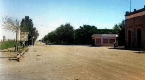 Zapala - Calle Avellaneda - 1927 Foto Gentileza Museo Municipal de Zapala