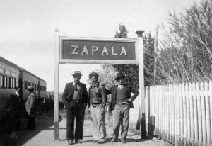 Zapala - Parada de Estación - 1921 Foto Gentileza Museo Municipal de Zapala
