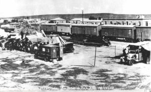 Zapala - Playa Estación de Tren - 1930 Foto Gentileza Museo Municipal de Zapala