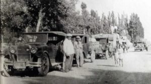 Flota de camiones de la empresa Álvarez-Maccarinni