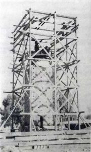 Construcción del monumento