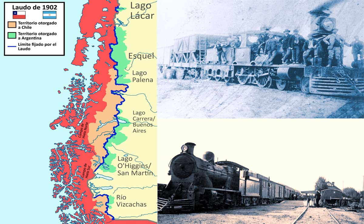 El Ferrocarril Sud a Neuquén (primera parte) – Un conflicto de límites.