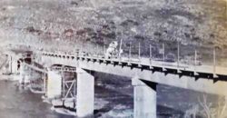 Pilo Lil: 1971 – Avanzado estado de las obras del Puente sobre el río Aluminé.