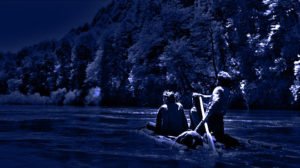 Francisco P Moreno, protagonizó una espectacular fuga en balsa desde los toldos de Sayhueque, a orillas del Caleufú.