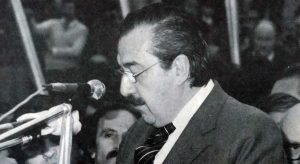 Discurso del Presidente de la República, Raúl Ricardo Alfonsín.