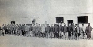 Formación carcelaria del penal de Neuquén, años antes de la fuga.