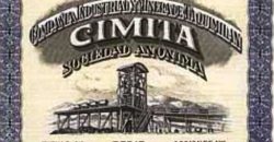 Acciones de la Compañía Industrial y Minera de Taquimilán - CIMITA