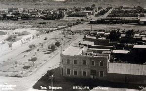 Vista de Neuquén Capital durante la década del 1910.