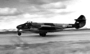 Glosters Meteors de la Fuerza Aérea Argentina