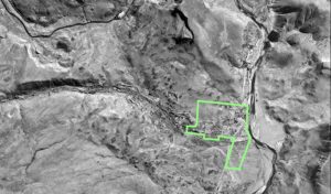 Vista Aérea de Aluminé - 1972