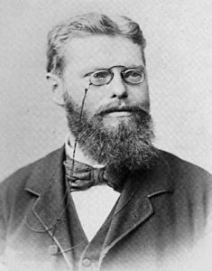 Adolfo Doering. Entre sus trabajos se destaca el "Informe oficial de la Comisión Científica agregada al Estado Mayor de la Expedición al Río Negro" publicado en 1882, trabajo en el cual se describe por primera vez la geología del Neuquén en la región que comprende las bardas de la capital neuquina.