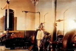 Sala de máquinas del establecimiento Los Canales.