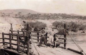 Balsa en Pulmarí - Década del ‘50.