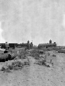 Descarga de maquinaria en el Pozo 2