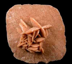 Yeso tipo rosa del desierto