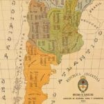 Mapa económico de la República Argentina de 1922
