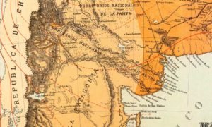 Mapa de la República Argentina de 1882
