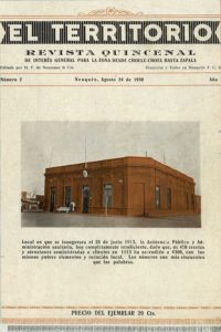 Revista “El Territorio” - década del ‘30