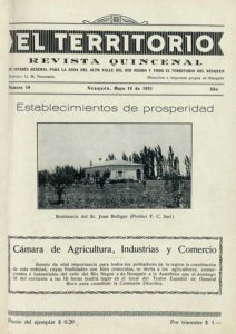 Revista “El Territorio” - década del ‘30