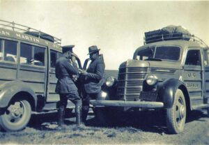 Policía en la ruta.