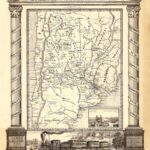 Mapa de la Aregntina 1878 - Hesperidina