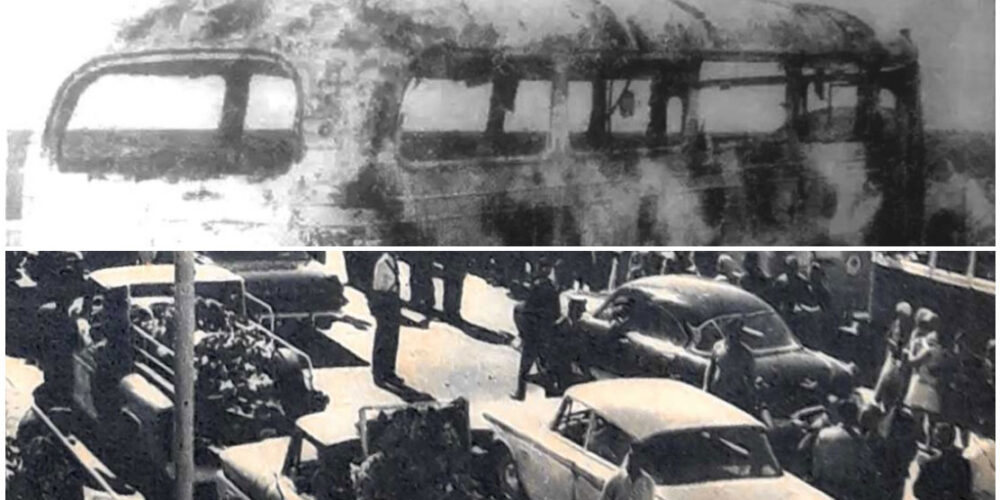 Accidente del colectivo de YPF en 1966