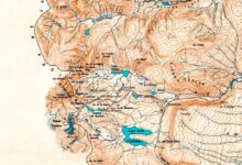 Volcán Copahue - 1962 - Carta topográfica