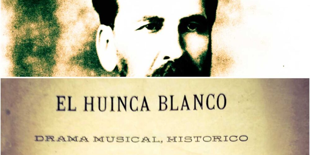 El Huinca Blanco - Manuel Olascoaga - 1899