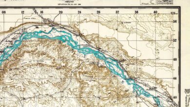 Plano topográfico – Añelo – 1943