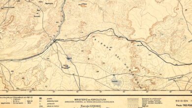 Plano topográfico de Ramón Castro - 1926