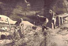 Rescate arqueológico en El Chocón - 1971