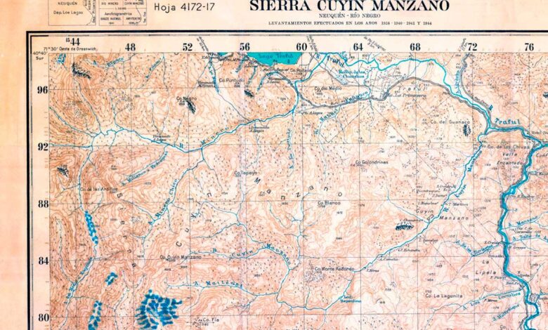 Sierra Cuyín Manzano - 1946 → Más Neuquén Sierra Cuyín Manzano - 1946