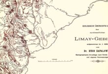 Mapa general de la zona del Limay - 1889 -