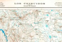 Plano topográfico – Chihuidos Norte – 1955/57
