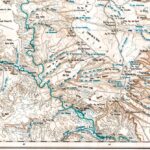 Plano topográfico – Chihuidos Sur – 1965/66