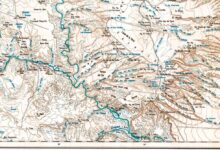 Plano topográfico – Chihuidos Sur – 1965/66