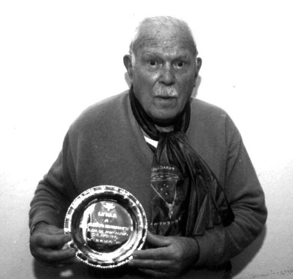 Alberto Masserdotti, un paracaidista histórico que divulgó la patagonia