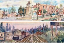 Neuquén en 24 pinturas de Estanislao Gassowski