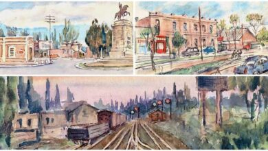Neuquén en 24 pinturas de Estanislao Gassowski