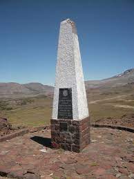 En un sitio cercano a Copahue se yergue el homenaje a los expedicionarios